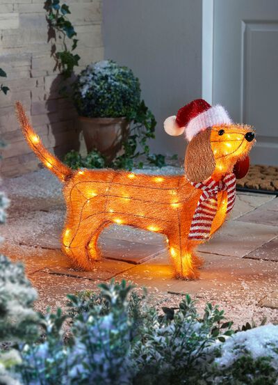 LED-Weihnachts-Dackel 