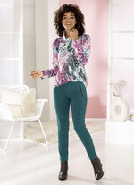 Jerseyhose mit Reißverschluss-Taschen PETROL