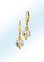 Ohrringe mit Swarovski-Kugel 