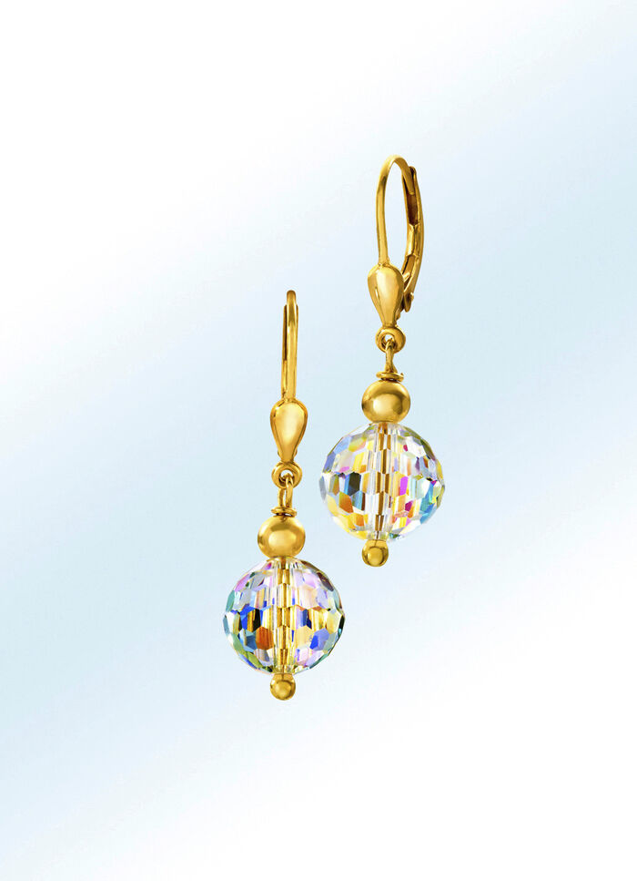 Ohrringe mit Swarovski-Kugel 