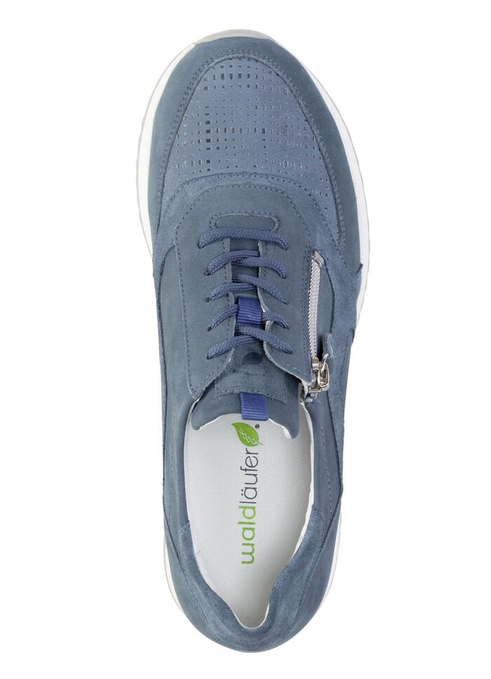 Waldl&auml;ufer, bequeme Damen-Schn&uuml;rschuhe, Weite H, mit herausnehmbarem Fu&szlig;bett JEANS