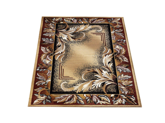 Brücken, Teppiche und Bettumrandung mit floralem Dessin BEIGE BORDÜRE