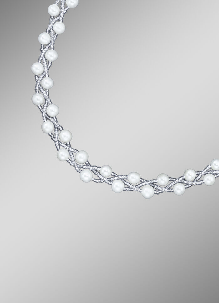 Schmuck-Set 2 teilig mit Süßwasser-Zuchtperlen 