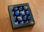 Hochwertiger Weihnachtsbaumschmuck BLAU