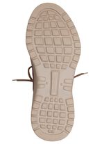 Waldl&auml;ufer, bequeme Damen-Stiefeletten, Weite H, mit herausnehmbarem Fu&szlig;bett TAUPE-MULTICOLOR