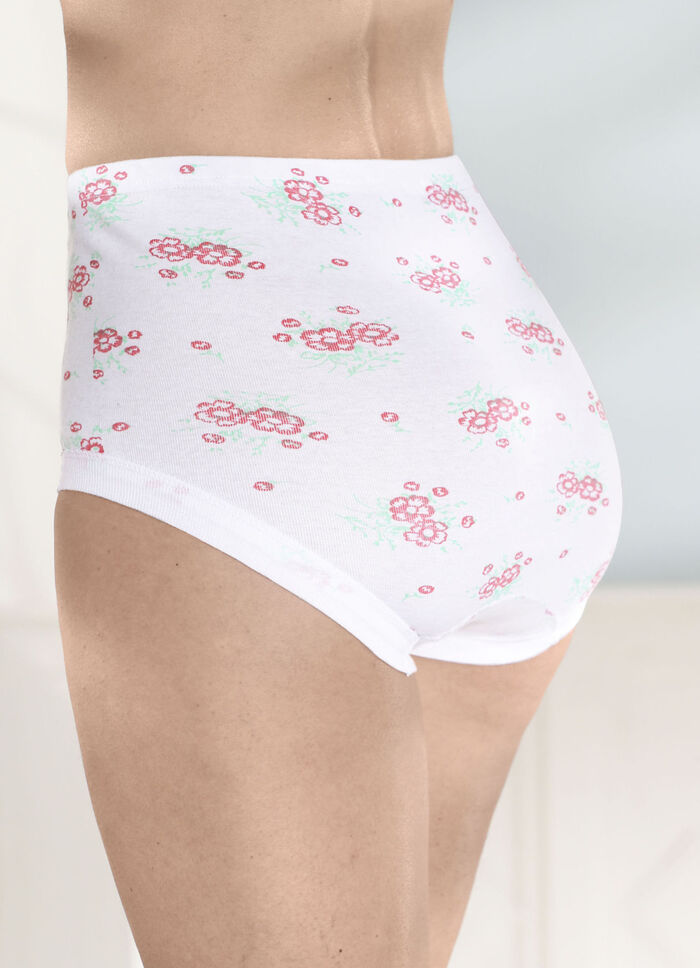 Fünferpack Slips mit auswechselbarem Gummizug 