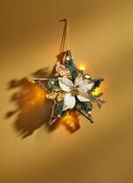 Beleuchteter Rattanh&auml;nger 