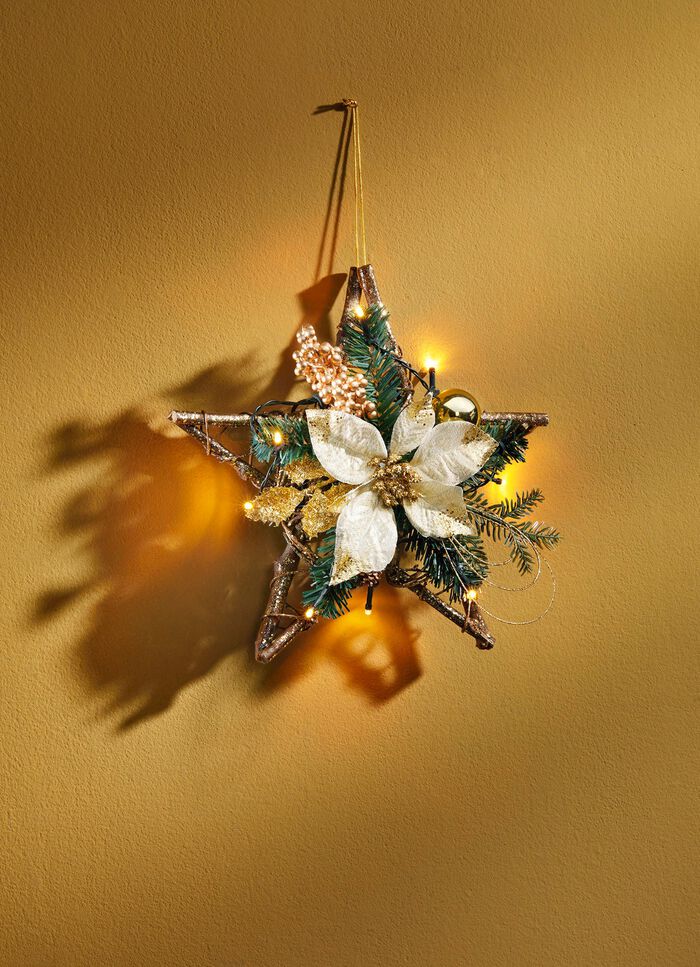 Beleuchteter Rattanh&auml;nger 