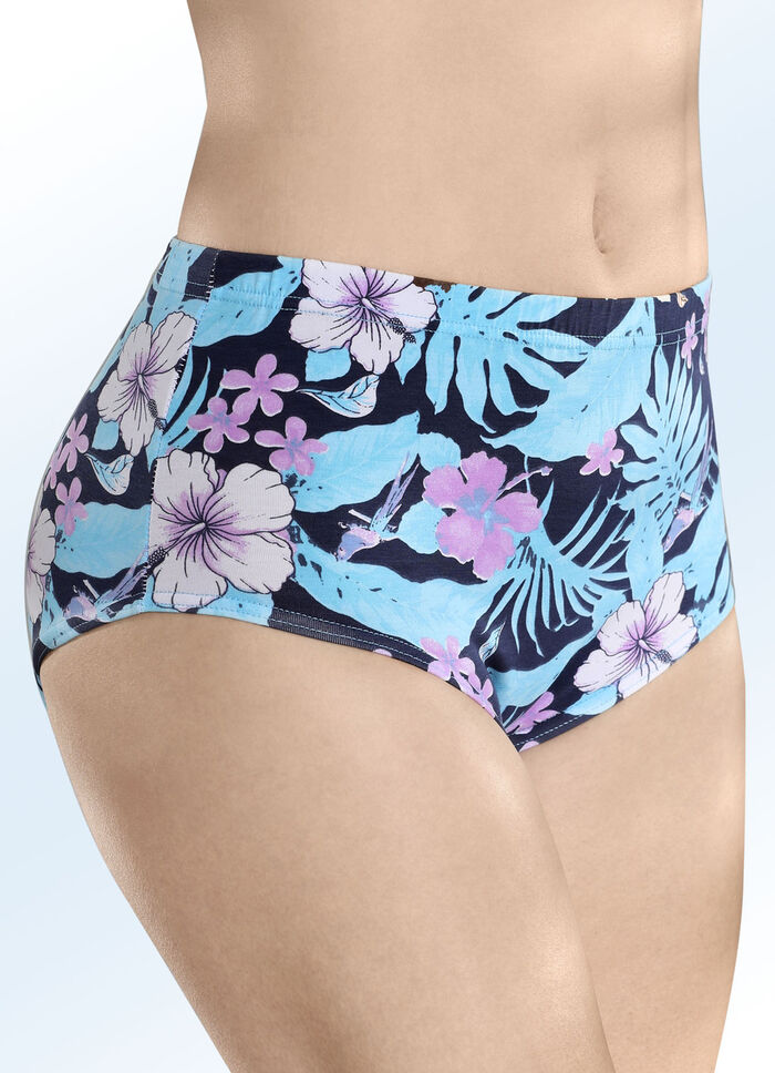 Viererpack Slips mit Gummizug 