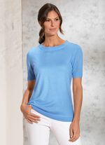 3-teiliges Strick-Set in sehr weicher Qualit&auml;t BLEU