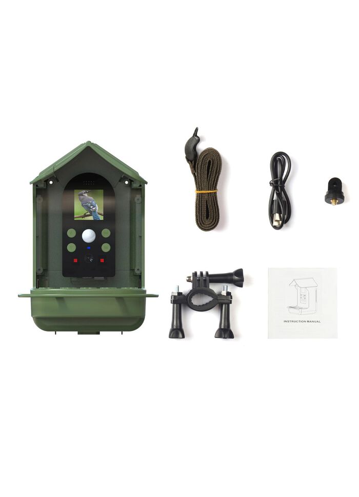 Futterhaus mit Kamera 