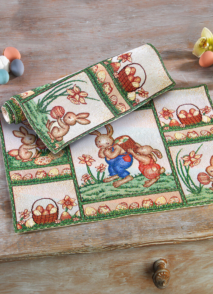 Platzset aus Gobelin, 2-teilig 