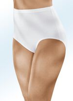 Viererpack Slips mit Gummizug im Bund 4X WEISS