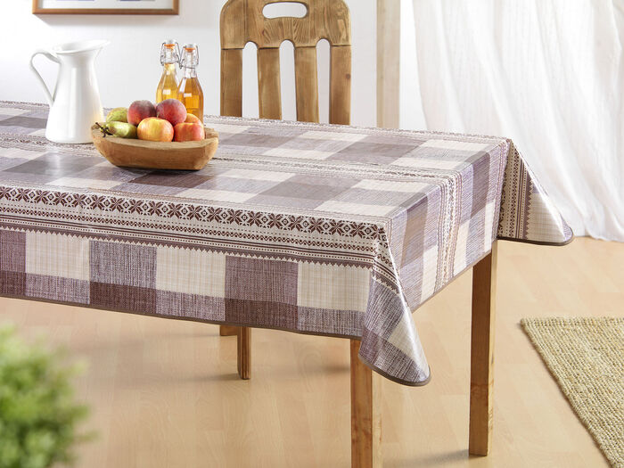 Wachstuch-Tischdekoration 