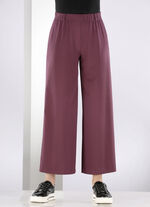 Hose in aktueller Palazzo-Form BORDEAUX