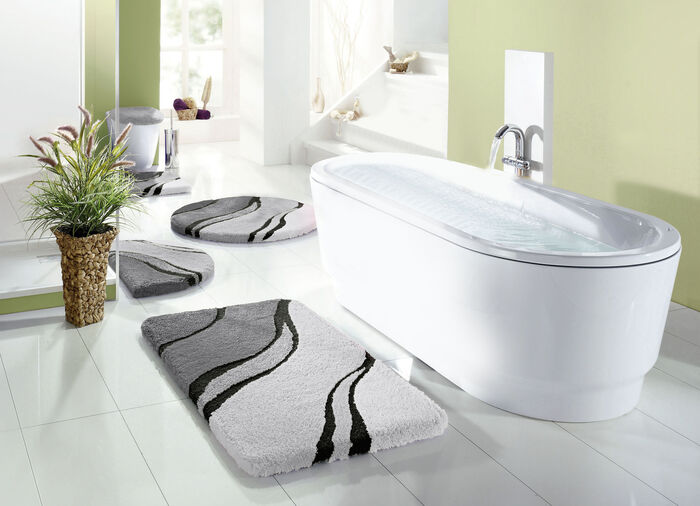 Moderne Badgarnitur von Kleine Wolke GRAU