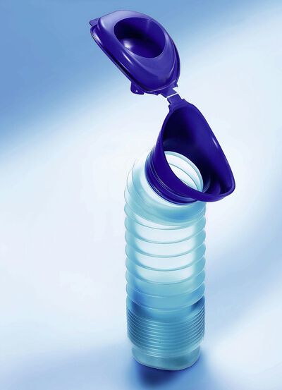 Mobiltoilette für unterwegs 