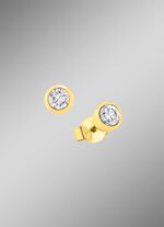 Massive Brillant-Ohrstecker 