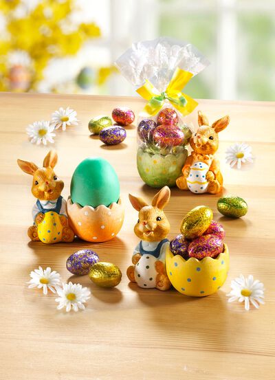 Eierbecher mit s&uuml;&szlig;er F&uuml;llung, 3er-Set 