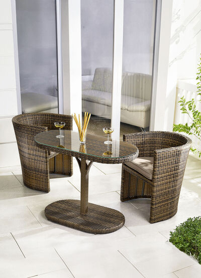 Hartman Balkon-M&ouml;bel, 3-teilig 