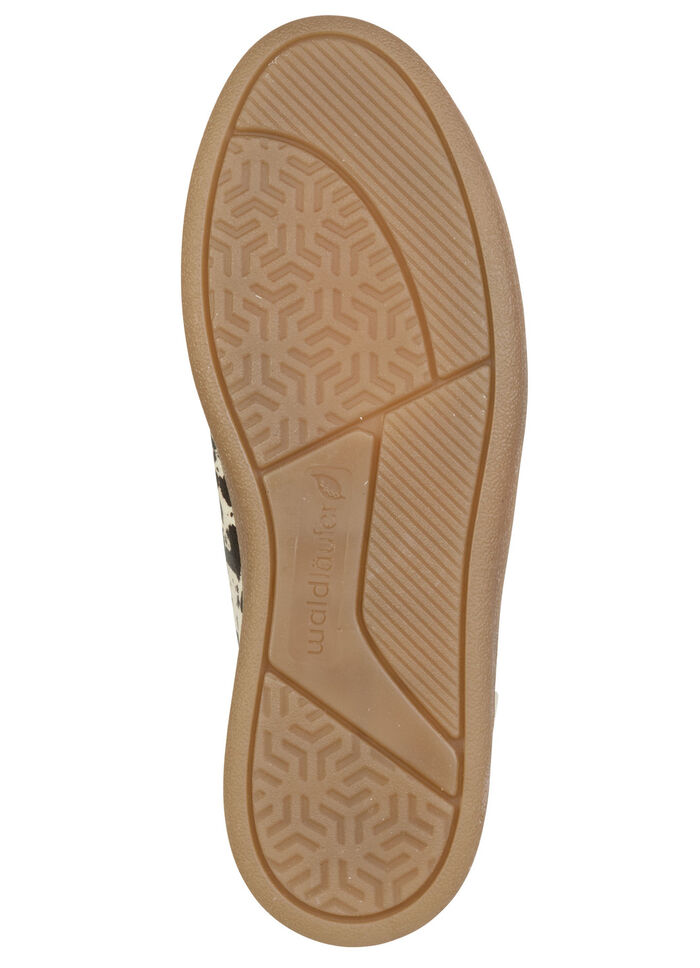 Waldläufer, modische Damen-Sneaker, Weite H, mit herausnehmbarem Fußbett BRAUN