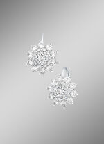  Eleganz in Silber: Ohrringe mit Zirkonia 