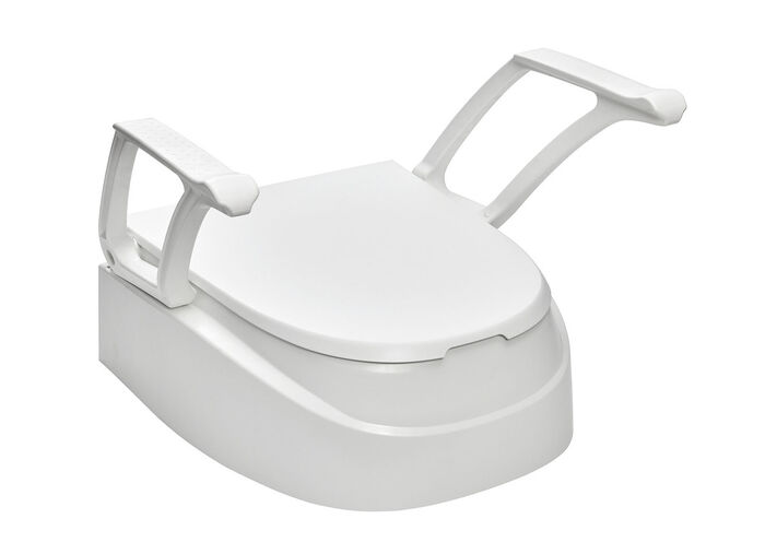 Toilettensitzerhöhung mit Armlehnen 