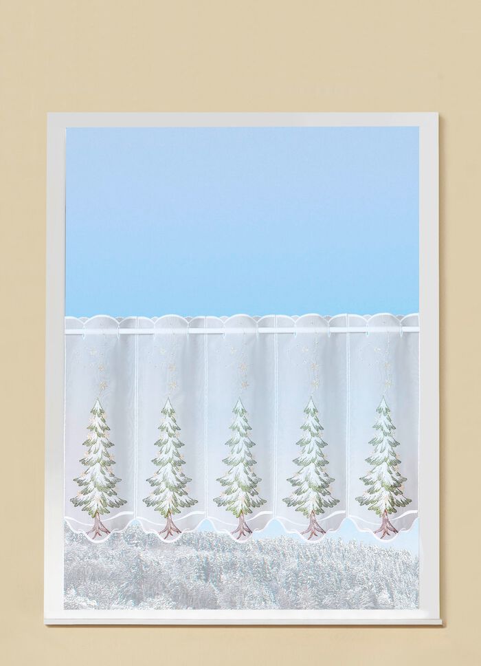 Kurzstore mit Tannenmotiv 