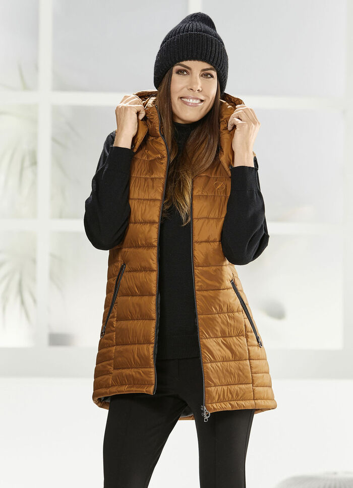 Weste mit 2-Wege-Reißverschluss 