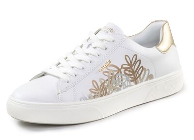 Remonte Sneaker mit verspieltem Bl&uuml;ten-Druck 
