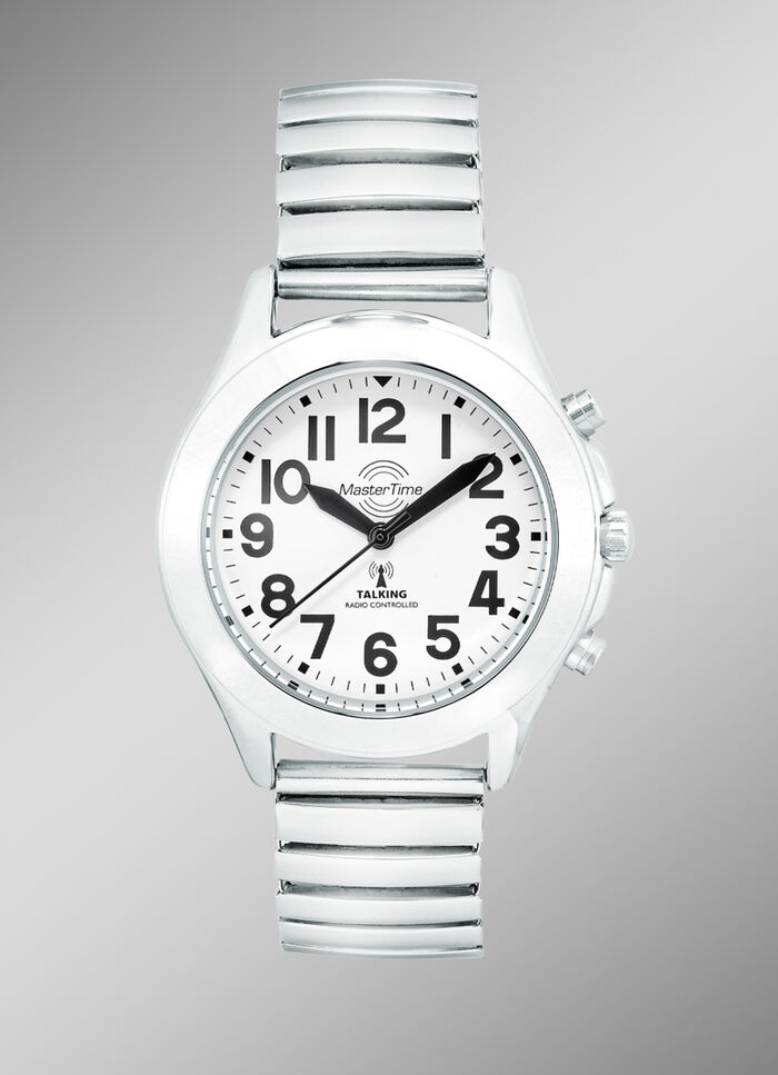 Master Time Funk-Damenuhr mit sprechender Zeitansage 