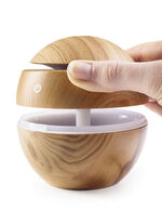 Luftbefeuchter in Holzoptik 