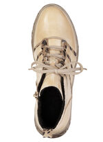 Gemini, trendige Damen-Stiefeletten, Winterschuhe, Weite G, mit herausnehmbarem Fußbett HELLBEIGE