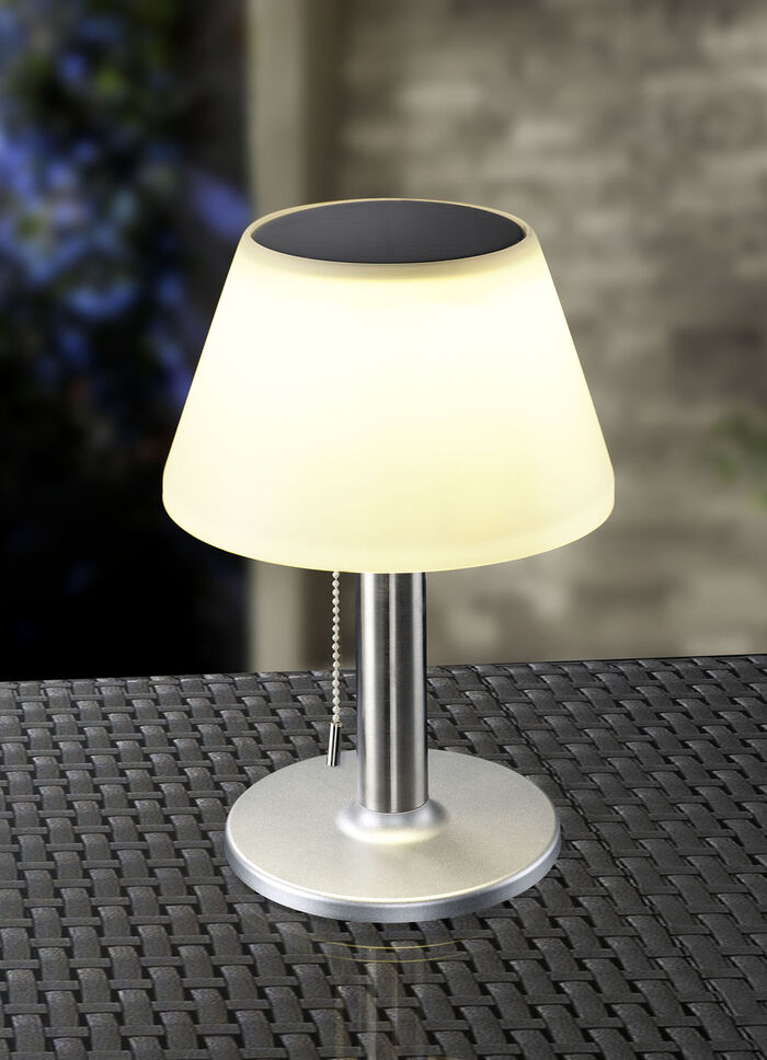 Solar-Tischleuchte für stimmungsvolles Licht 