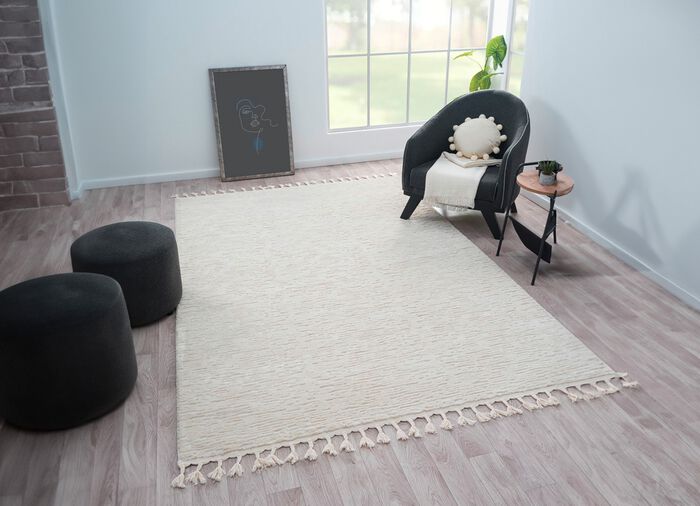 Pflegeleichte Br&uuml;cken und Teppiche aus synthetischen Material-Mix 