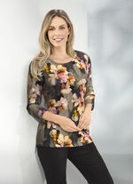 Shirt mit rundem Halsausschnitt 