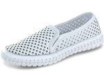 Gemini Slipper mit sommerlich perforiertem Rind-Nappaleder 
