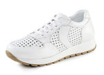 Andrea Conti Sneaker aus Nappaleder WEISS