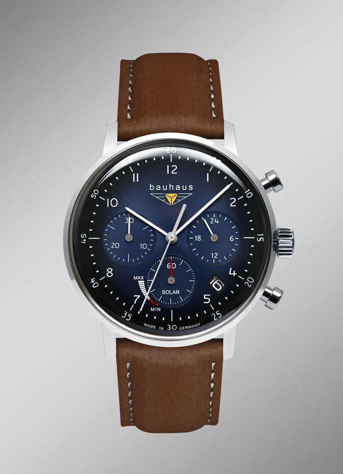 Bauhaus Solar-Herrenuhr 