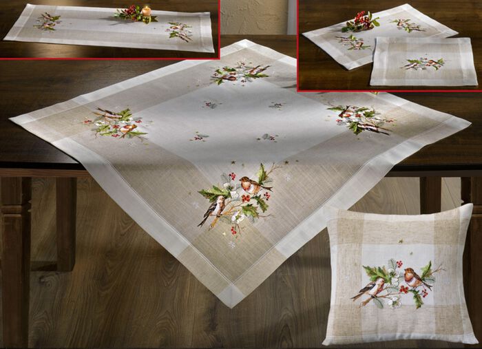 Tisch- und Raumdekoration, Kissenbezug mit Rei&szlig;verschluss 