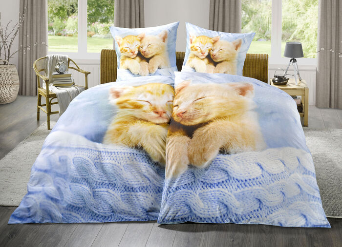 Renforcé-Partner-Bettwäsche, 4-teilig, von Mesana 