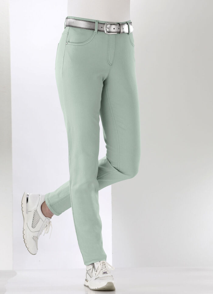 Magic-Jeans mit hohem Stretchanteil SALBEI