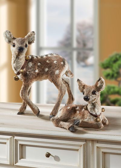 Rehkitz mit Gl&ouml;ckchen 