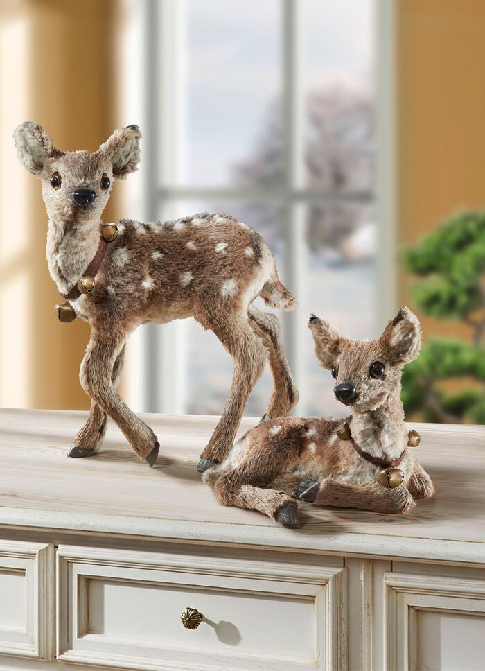 Rehkitz mit Gl&ouml;ckchen 