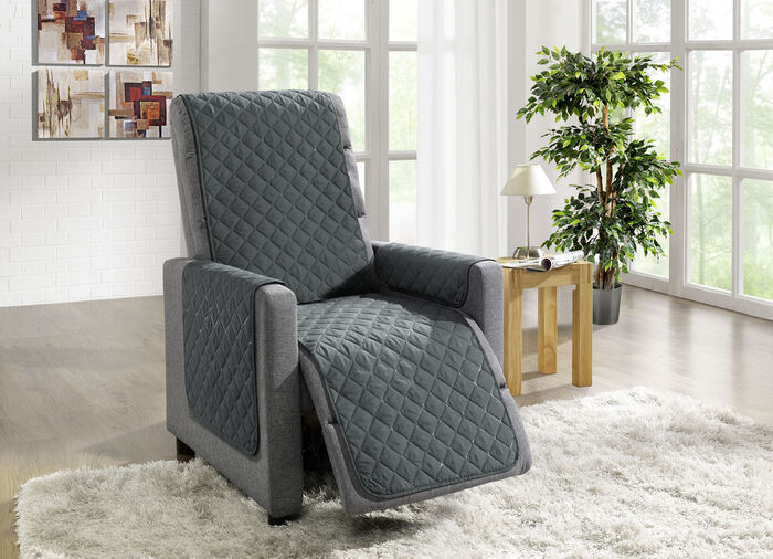 Wohnaccessoires mit Fleckschutz ANTHRAZIT