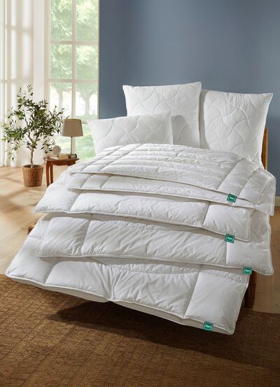 Bettwarenprogramm von f.a.n. mit aktiver Temperaturregulierung 