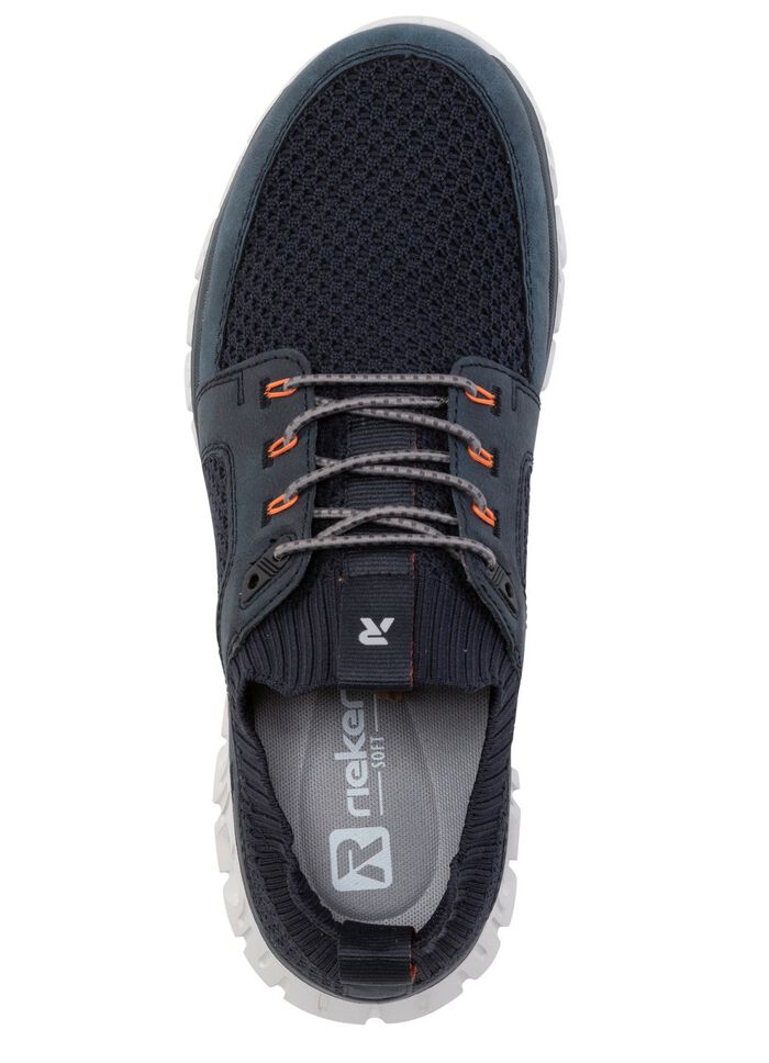 Rieker Sneaker mit elastischer Zierschn&uuml;rung DUNKELBLAU
