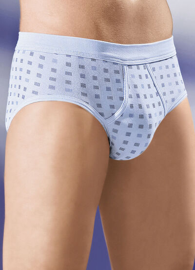 Schiesser Zweierpack Slips aus Feinripp, mit Eingriff 