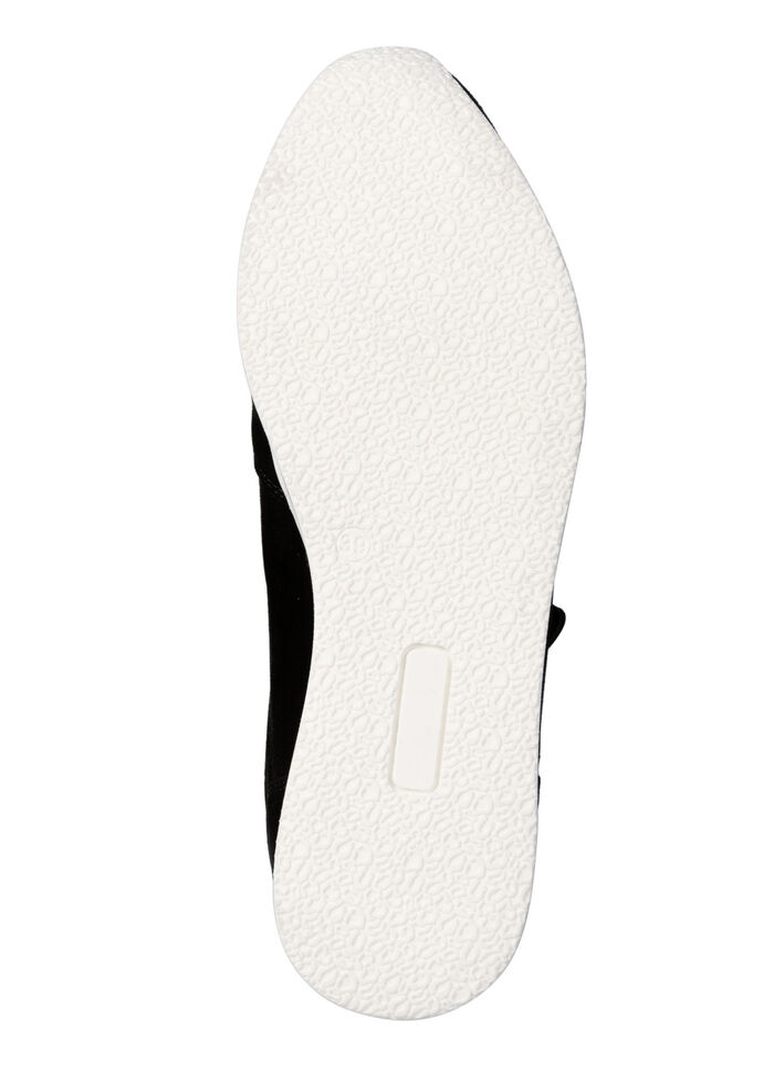 ELENA EDEN, bequeme Damen-Sneaker, Weite G, mit herausnehmbarem Fußbett SCHWARZ