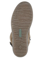 Waldläufer, gefütterte Damen-Stiefel, Winterschuhe, Weite H, mit Lammfell COGNAC